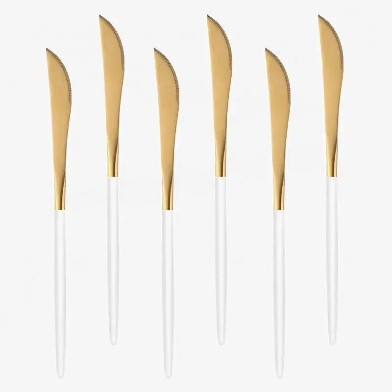 Set 6 Cutite din inox, in stil Portughez, Deluxe, 22 x 1.5 cm