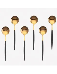 Set 6 lingurite din inox, in stil Portughez