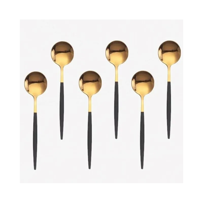 Set 6 lingurite din inox, in stil Portughez