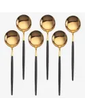 Set 6 Linguri din inox, in stil Portughez