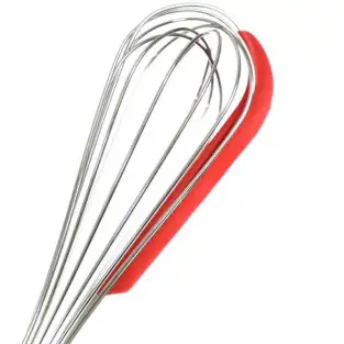 Tel inox - 2in1cu spatula silicon incorporata red-mag.ro 2