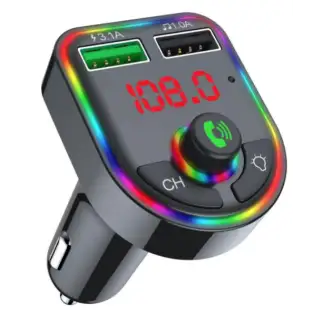 Modulator auto FM F6 cu Bluetooth,Mp3,Redare USB red-mag.ro