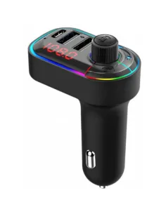 Modulator FM C12 Bluetooth, MP3, USB type C, Fast Charge