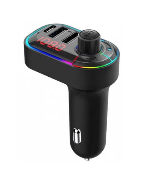 Modulator FM C12 Bluetooth, MP3, USB type C, Fast Charge