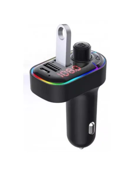 Modulator FM C12 Bluetooth, MP3, USB type C, Fast Charge