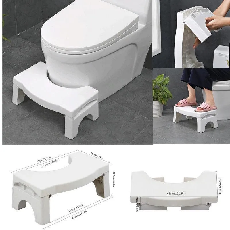 Taburet fiziologic pliabil WC impotriva constipatiei si