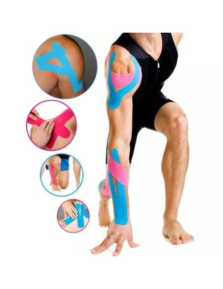 5x Banda kinesiologica, pentru dureri musculare si articulare
