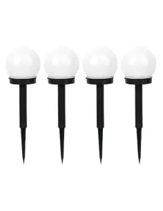 Set 4 x Lampa LED solara Kula, IP 44, 34 cm red-mag.ro