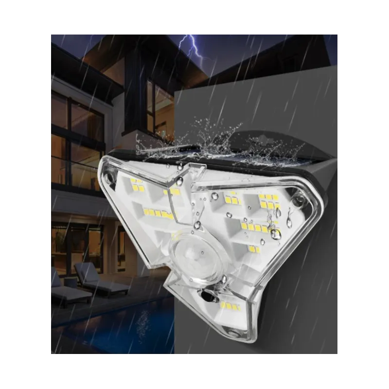Proiector solar LED cu senzor de miscare, GL-68, 3 moduri