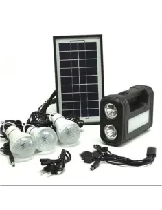 UB Kit solar GD-Lite 8017 dotat cu dispozitive USB cu 3 becuri 2