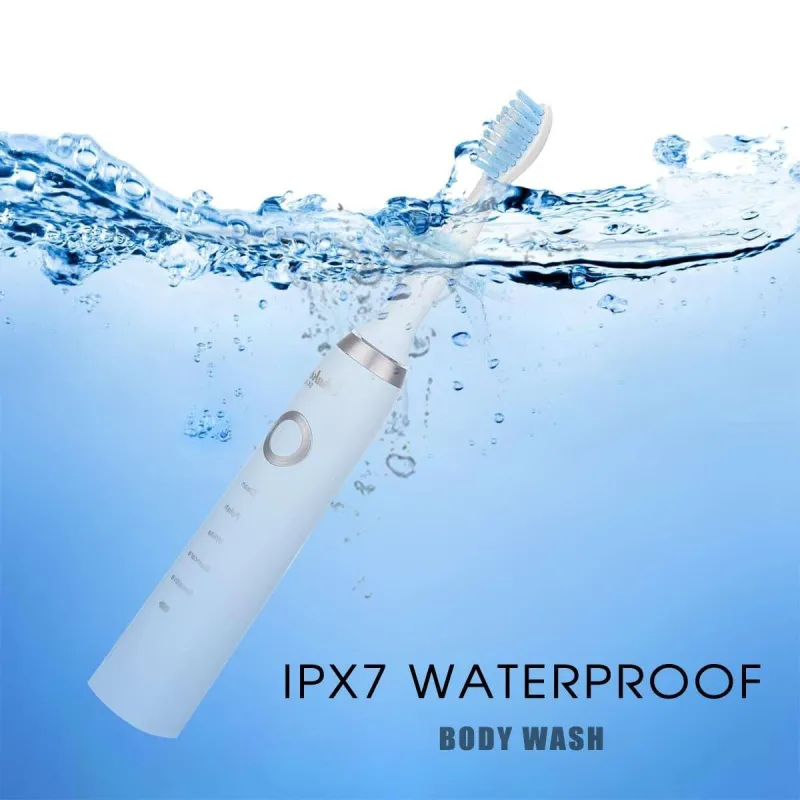 Set periuta de dinti electrica Shuke SK-601 red-mag.ro