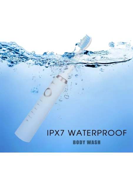 Set periuta de dinti electrica Shuke SK-601 red-mag.ro