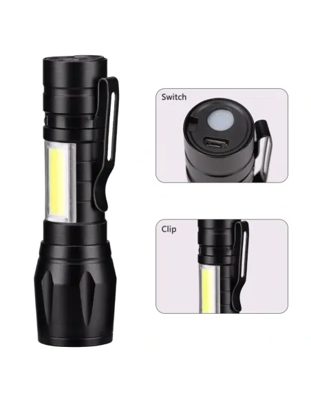 Mini Lantena 3800LM XPE COB LED