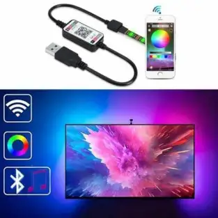 Banda Led decorativa pentru TV de 2m