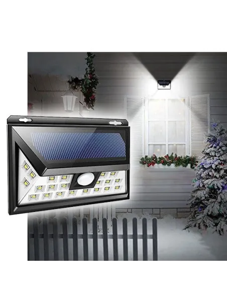 Set 2 x lampa solara 32 LED si senzor de miscare