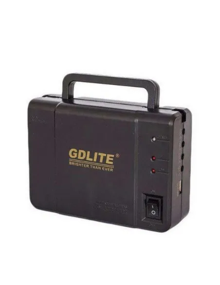 Kit Camping fotovoltaic cu panou solar, 3 becuri LED si slot