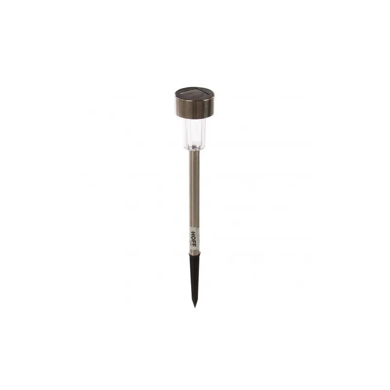 Lampa solara stick inox, H 36 cm, set 6 bucati