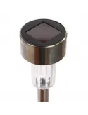 Lampa solara stick inox, H 36 cm, set 6 bucati