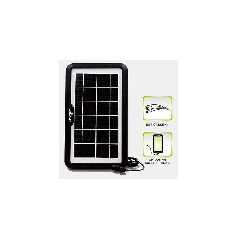 Panou solar cu incarcare CCLAMP 650 4w