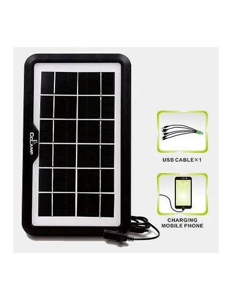 Panou solar cu incarcare CCLAMP 650 4w