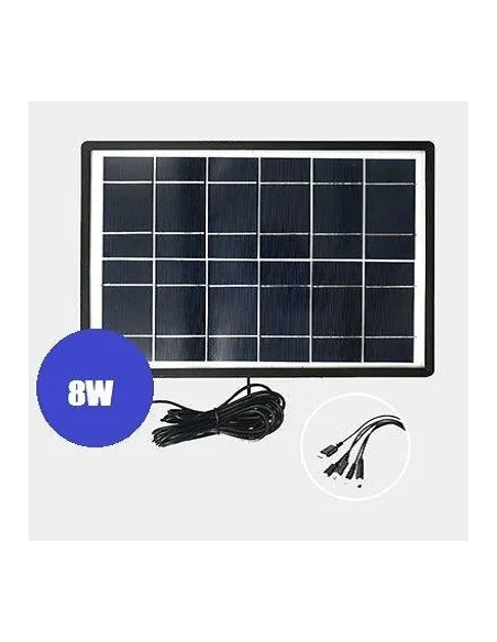 Panou solar cu incarcare CCLAMP 680 8w