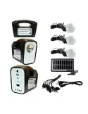 Kit Iluminare 3 becuri LED cu incarcare solara Camping GDlite- 3