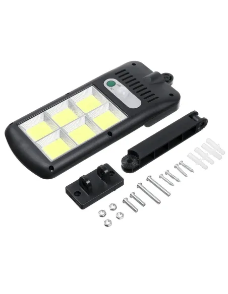 4 X Proiector solar 6 celule,150 LED-uri COB,cu senzor de