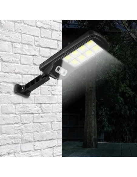 4 X Proiector solar 6 celule,150 LED-uri COB,cu senzor de