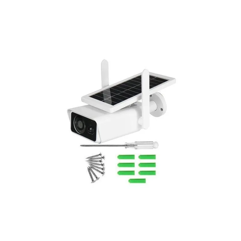 Camera de supraveghere IP Wireless HD cu panou solar