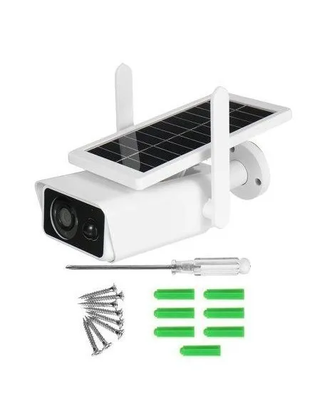 Camera de supraveghere IP Wireless HD cu panou solar
