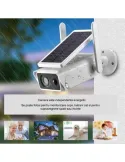Camera de supraveghere IP Wireless HD cu panou solar
