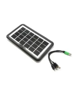 Panou solar portabil pentru incarcare dispozitive cu intrare