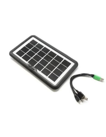 Panou solar portabil pentru incarcare dispozitive cu intrare