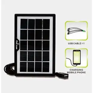 Panou solar CCLAMP CL-518WP 5V/1.8W mufa USB IP65