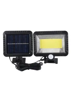Lampa solara stradala 90W, 120 LED, senzor de 2