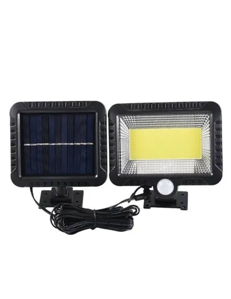 Lampa solara stradala 90W, 120 LED, senzor de