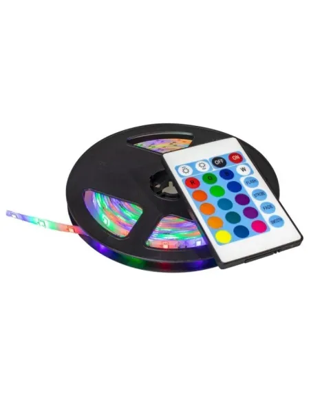 Banda LED RGB, 5 metri cu telecomanda