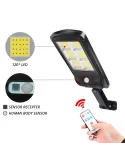 Proiector solar cu 6 celule, LED-uri COB si telecomanda