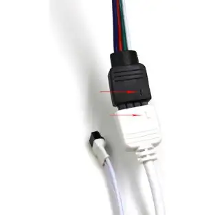 Banda LED SMD 10m, cu telecomanda si joc de lumini, interior 2