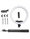 Lampa circulara Multicolora Ring Light RGB, diametru