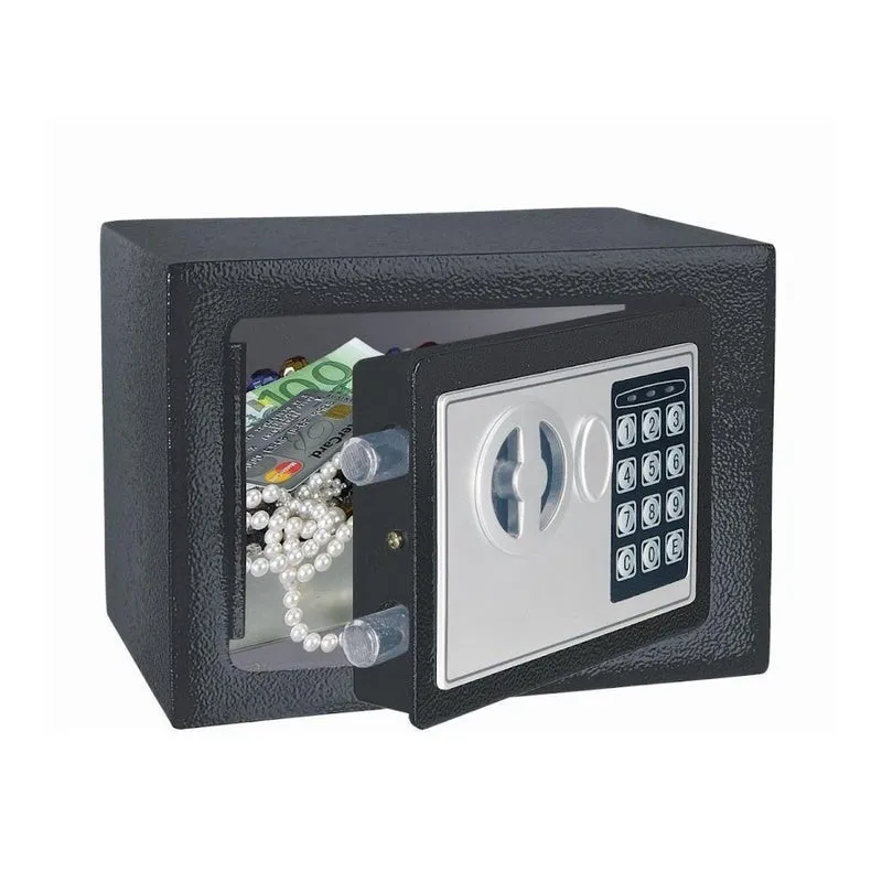 Seif electronic antiefractie 170 x 230 x 170 mm, Gri Antracit