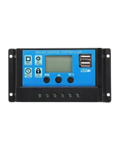 Controler pentru panou solar, regulator, 10A, 12V/24V, display