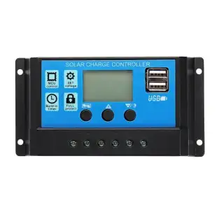 Controler pentru panou solar, regulator, 10A, 12V/24V, display