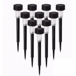 Set 10x Lampa solara gradina, LED, exterior