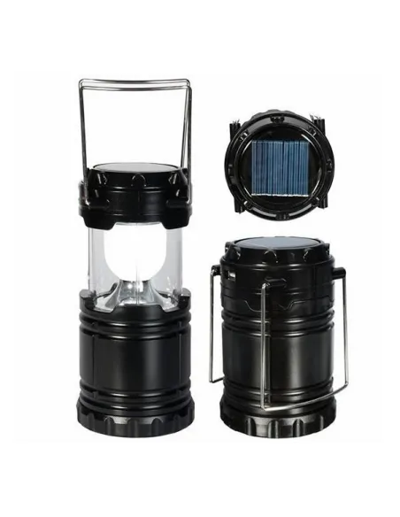 Set 3 x lampa solara reincarcabila cu functie incarcare telefon