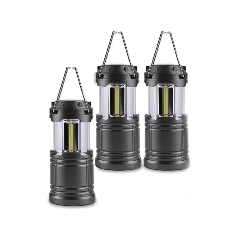 Set 3 x lampa solara reincarcabila cu functie incarcare telefon