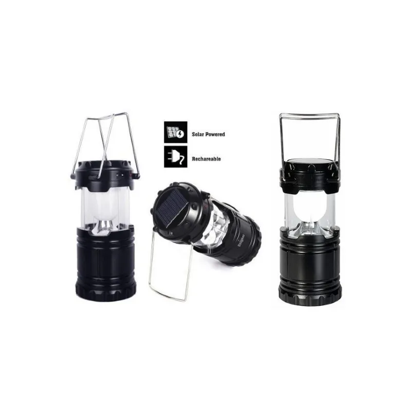 Set 3 x lampa solara reincarcabila cu functie incarcare telefon