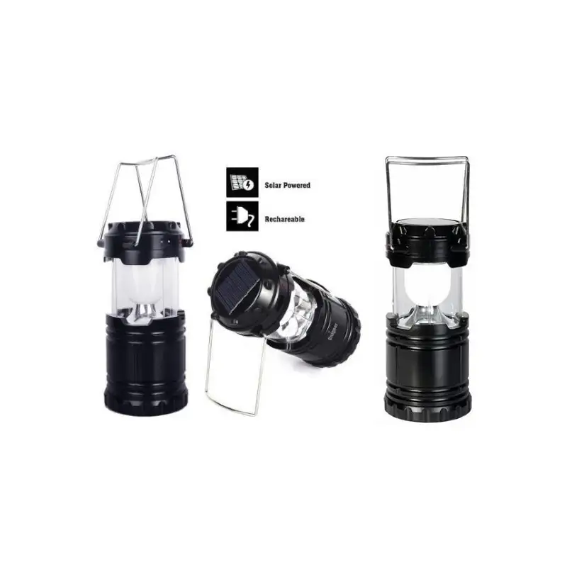 Set 3 x lampa solara reincarcabila cu functie incarcare telefon