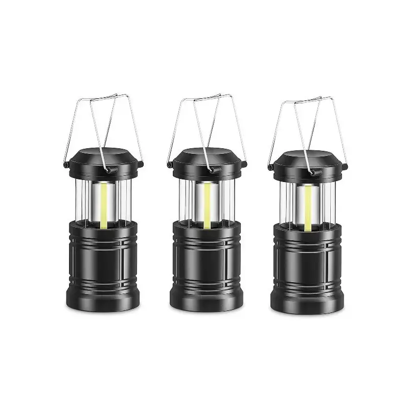 Set 3 x lampa solara reincarcabila cu functie incarcare telefon
