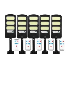 Pachet 5x Proiector solar LED 30W, IP65, Beam LED cu senzor